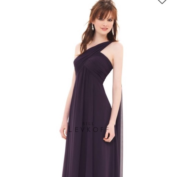 Bill Levkoff Dresses & Skirts - Bill Levkoff Blue Chiffon Maxi 16